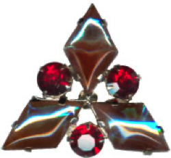22-1.3.3  Geometric designs - 4-sided figures - diamond - Saphiret